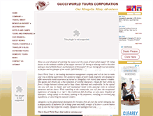 Tablet Screenshot of gucci.mn